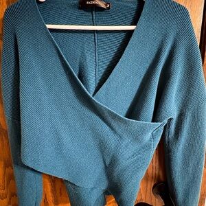 Women's Teal Sweater
